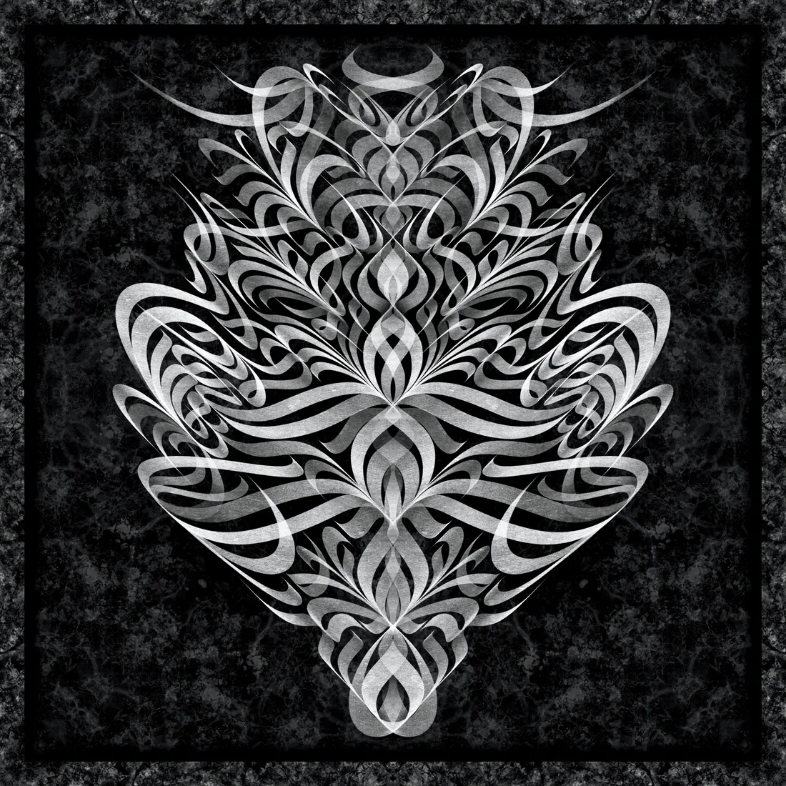 The Gift · mirrored calligraphy